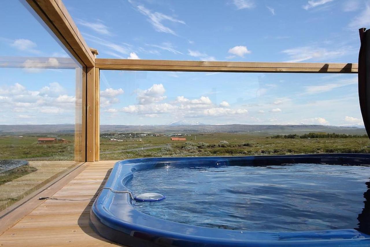 Blue View Cabin 3A With Private Hot Tub Reykholt  Exterior photo